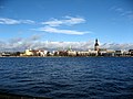 Řeka Daugava v Rize