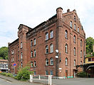 Deutsch: Dillenburg, Hessen: Ehemalige Dampfmühle Am Laufenden Stein 1 This is a picture of the Hessian Kulturdenkmal (cultural monument) with the ID 133234 (Wikidata)