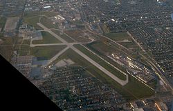 Terrain de l'aéroport