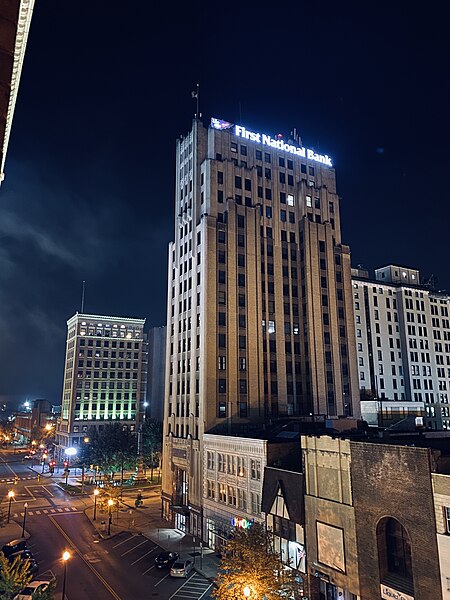 Image: Downtown Youngstown Federal Night