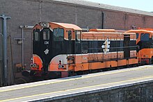 No. 134, preserved by the Railway Preservation Society of Ireland at Dublin Connolly