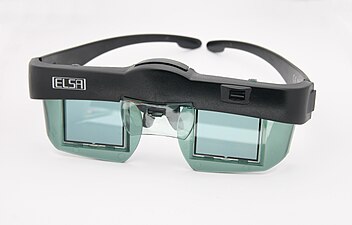 2009 LCD shutter glasses for 3D gaming.