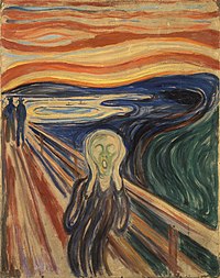 Edvard Munch's The Scream painting