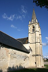 Gereja Saint-Martin, di La Roche-Clermault