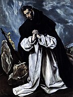 El Greco, St Dominic in Prayer