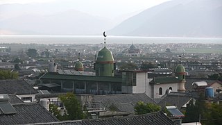 Mosquée à Dali, Yunnan.