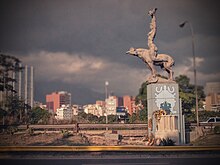 Estatua de María Lionza en Caracas, Escultura obra de Alejandro Colina.