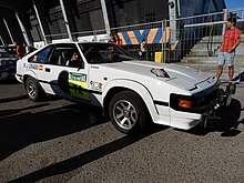 1982 Mk II Supra used in the Rally de Portugal Estoril Classic Week 2018 74 - Toyota Celica Supra 2.8i (1982) (45242909982).jpg