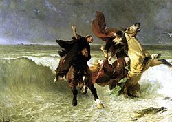 Evariste-Vital Luminais - Fuite de Gradlon.jpg