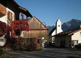 Town center with church (2008)