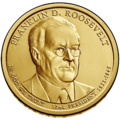 On 2014 $1 coin in the Presidential $1 Coin Program