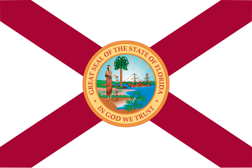 Flag of Florida (1900–1985)