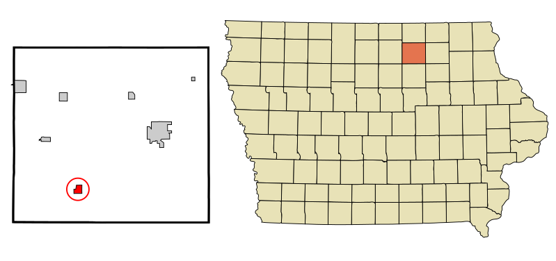 File:Floyd County Iowa Incorporated and Unincorporated areas Marble Rock Highlighted.svg