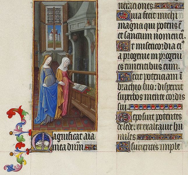 The Visitation - by The Limbourg brothers