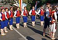 Volksmuziekensemble uit Ugljevik bij een optreden in Villach (Oostenrijk)