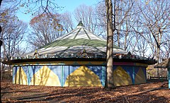 Forest Park Carousel all closed for the season, November 2009