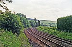 Fourstones railway station