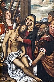   Descent from the Cross by Niccolò Frangipane