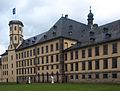 Fuldaer Stadtschloss vom Schlossgarten gesehen