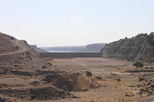 Dam of the Mamasın Reservoir (Mamasın Barajı)