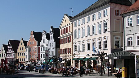 Günzburg Marktplatz 2014