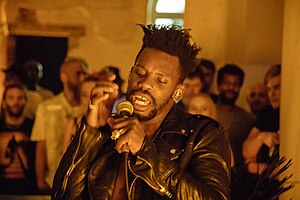 Gaika di Somerset House, agustus 2018