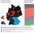 Germany federal election 2013 - Results By Constituency