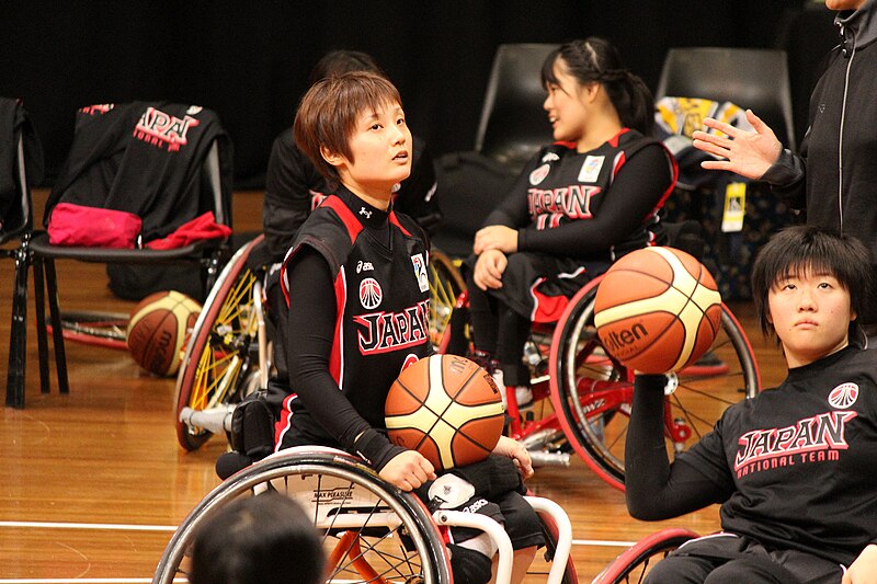 File:Germany vs Japan women's wheelchair basketball team at the Sports Centre (IMG 3269).jpg