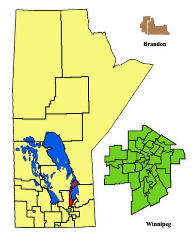 Riding boundaries from 2011-2019.