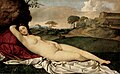 Giorgione: Alvó Vénusz