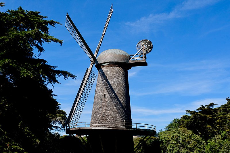 File:Golden Gate Park - Dutch Windmill - March 2018 (1777).jpg