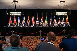 <span class="mw-page-title-main">Council of the Federation</span> Organization of Canadas premiers