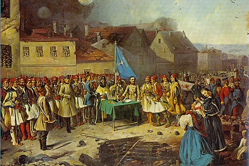 Greek volunteers in Sevastopol 1854