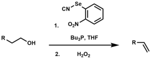 Reaktionsschema Grieco-Eliminierung