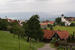 View of Grub and the Lake Constance