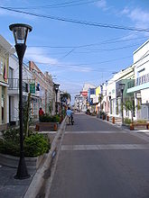 Une rue à Gualeguaychú.