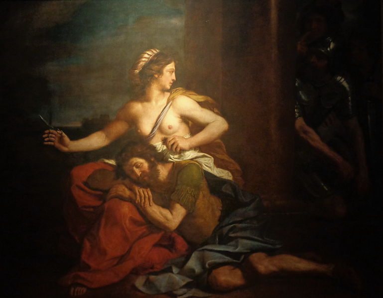 File:Guercino, Samson and Delilah.JPG