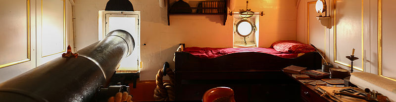 File:HMS Warrior bedroom.jpg