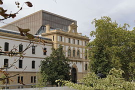 Tabakalera from Cristina Enea Park.