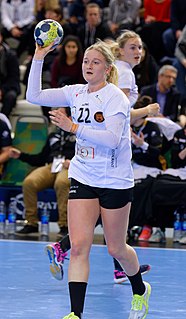 Hanna Blomstrand Swedish handball player