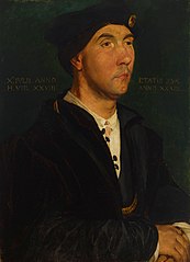 Copy of Holbein's painting Sir Richard Southwell