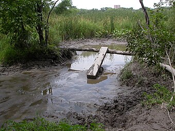 Mud pit area in 2006.