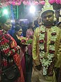 Hindu Marriage rituals during wedding ceremony of two blind persons in Voice Of World Kolkata 39