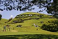 Hobbiton in 2006, before restoration back to movie set look