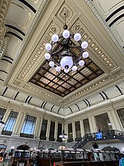 Ceiling of terminal