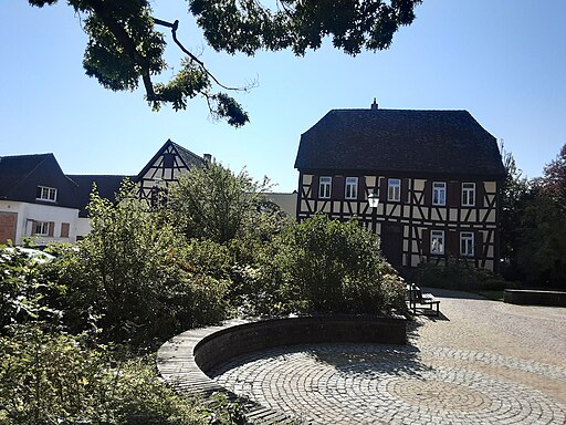 Hofanlage am historischen Marktplatz in Schifferstadt