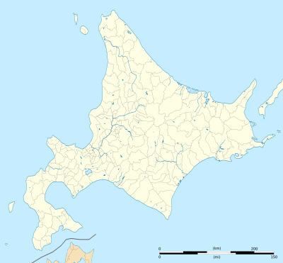 Location map Japan Hokkaido2