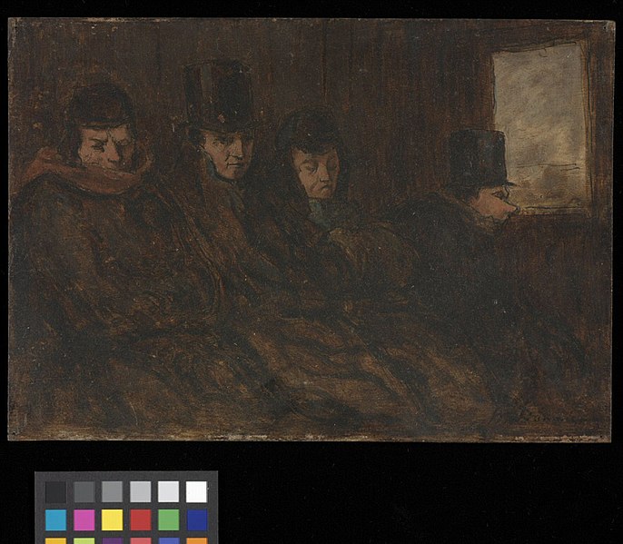 File:Honoré Daumier - Second-Class Carriage - 21.343 - Rhode Island School of Design Museum.jpg