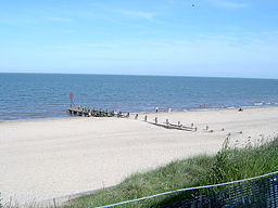 Stranden i Hopton