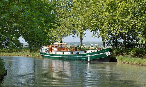 Houseboat Canal du Midi Poilhes-DSC 0082